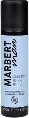 MARBERT Man Classic Steel Blue Antitranspirant Spray, 150 ml