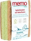 MEMO Éponges à récurer en fibres naturelles, 2 pièces