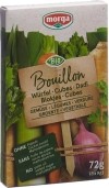 Morga Gemüse Bouillon Würfel go clean Bio, 12 x 8 Stück