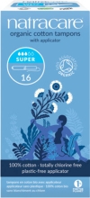 Natracare Tampons mit Applikator super, 16 Stück