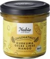Nabio Proteinaufstrich Kurkuma Gelbe Linse Mango, 140 g