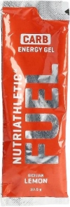 NUTRIATHLETIC Fuel Gel Carb Energy Lemon, 30 x 37.5 g