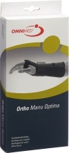 OMNIMED Ortho Manu Optima Handbandage M 22cm links schwarz