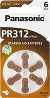 PANASONIC Hörgerät Batterien 312, 6 Stück