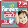 Pampers Baby Dry Pants Gr. 7 15kg+, Extra Large, 29 Stück