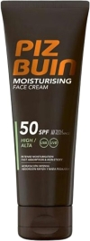 PIZ BUIN Moisturizing Face Cream SPF50+, 50 ml