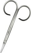 Rubis Babynagelschere Inox