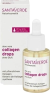 SANTAVERDE aloe vera Collagen Drops ohne Duft, 30 ml