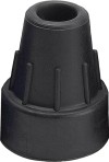 Sahag Krückenkapseln 16mm schwarz, 1 Paar