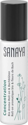 SANAYA Aroma & Bachblüten Roll on Concentration Bio, 10 ml
