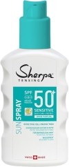 SHERPA TENSING spray solaire SPF50+ sensitiv, 175 ml