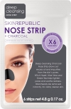 SKIN REPUBLIC Charcoal Nose Strips 6 paire