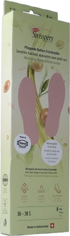 SWISSPERS semelles fraîcheur apaisantes pies nus S 36-38 rosé, 6 paire
