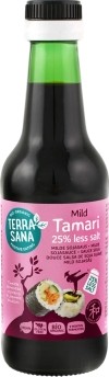 Terrasana Tamari doux, 25 % moins de sel, 250 ml