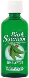 UNTERWEGER huile bio sauna eucalyptus 100 ml