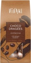 Vivani Choco Dragées Espresso, 75 g