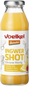 Voelkel Shot Citron, gingembre et miel demeter, 500 ml