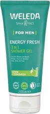 WELEDA For Men Energy Fresh Shower Gel 3in1, 200 ml
