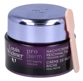Louis Widmer Proderm Nachtcreme reichhaltig unparfümiert, 50 ml: Produktbild