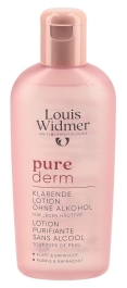 Louis Widmer Purederm klärende Lotion ohne Alkohol parfümfrei, 200 ml: Produktbild