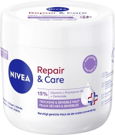 NIVEA Repair Creme Repair & Care Intensiv parfümfrei, 400 ml: Produktbild