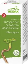 Heidak Knospe Johannisbeere Ribes nigrum Glycerin Mazerat, 30 ml