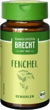 Brecht Fenchel gemahlen Glas, 25 g