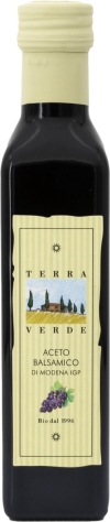 Terra Verde Bio Aceto Balsamico di Modena IGP Superiore, 250 ml