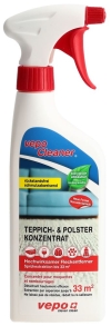 VEPOCLEANER nettoyant moquettes + rembourrages concentré et détachant spray, 500 ml