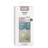 BIBS Supreme Silicon Symmetrical 0-6m island sea sage, 2 Stück