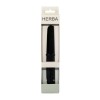 HERBA Frisierkamm handgesägt Acetat schwarz, 18 cm