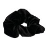 HERBA Scunci samt schwarz Ø 11 cm