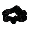 HERBA Scunci samt schwarz Ø 9 cm