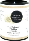 Kräuterlokal Poivre blanc Bio moulu, 50 g