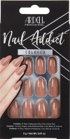 Ardell Nail Addict Colored Latte, 24 Stück