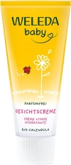 Weleda Baby Calendula Crème visage sans parfum, 50 ml