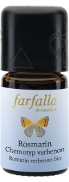 Farfalla ätherisches Öl Rosmarin Chemotyp verbenon Bio Grand Cru, 5 ml