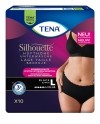  Tena Silhouette Sous-vêtements Plus L noir, 10 pièces