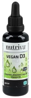 NUTRIVA Vegan D3 hochdosiert Tropfen, 30 ml