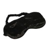 HERBA Schlafmaske 21x9cm schwarz