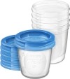 AVENT PHILIPS VIA pots conserv 180ml 5pots, 5couve