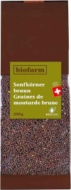 Biofarm Senfkörner braun, 200g