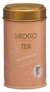Sirocco thé boîte medium White Peach, 80 g