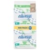 always Ultra serviette hygiènique Cotton Long Bigpack, 18 pièces