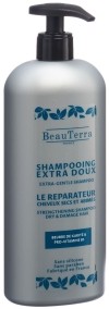 BeauTerra Shampooing extra doux régénérant, 750 ml