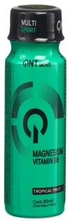 QNT Magnesium Vitamin B6 Shot Tropische Früchte, 80 ml