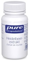 PURE Extrait de myrtille capsules 60 pièces