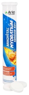 ARKOVITAL Hydratium Senior 50+ Comprimés effervescents Orange, 24 comprimés