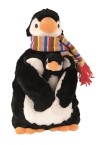 Sänger Wärmflasche Plüschtier 0.8l Pinguin James und Baby Jamie