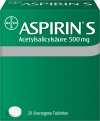 ASPIRIN S Tabletten 500mg, 20 Stück